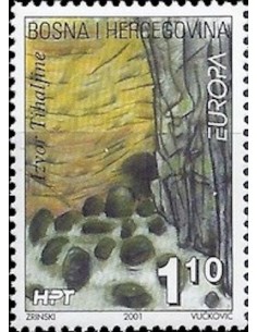 Timbre Poste Europa Bosnie-Herzégovine Croate N° 0051 N** philatelie foxtimbre