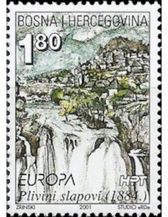 Timbre Poste Europa Bosnie-Herzégovine Croate N° 0052 N** philatelie foxtimbre
