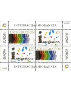 Timbre Poste Europa Bosnie-Herzégovine Croate N° Bloc 0007 N** philatelie foxtimbre