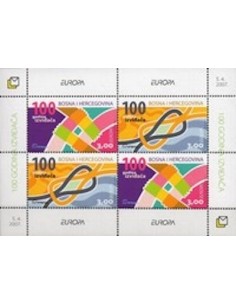 Timbre Poste Europa Bosnie-Herzégovine Croate N° Bloc 0008 N** philatelie foxtimbre