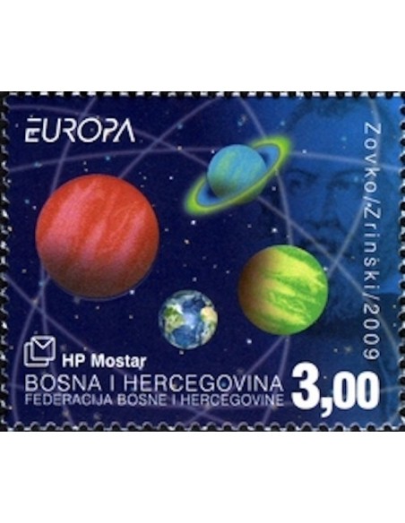 Timbre Poste Europa Bosnie-Herzégovine Croate N° 0229 N** philatelie foxtimbre