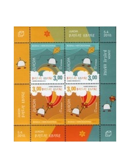 Timbre Poste Europa Bosnie-Herzégovine Croate N° Bloc 0019 N** philatelie foxtimbre