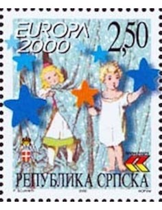 Timbre Poste Europa Bosnie-Herzégovine Serbe N° 0153 N** philatelie foxtimbre