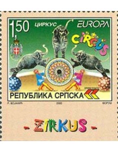 Timbre Poste Europa Bosnie-Herzégovine Serbe N° 0227 N** philatelie foxtimbre