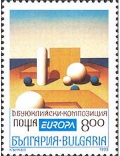Timbre Poste Europa Bulgarie N° 3505B N** philatelie foxtimbre