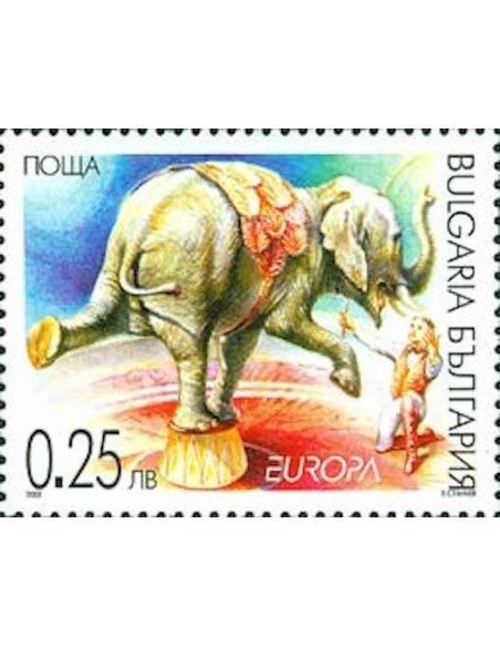 Timbre Poste Europa Bulgarie N° 3928 N** philatelie foxtimbre