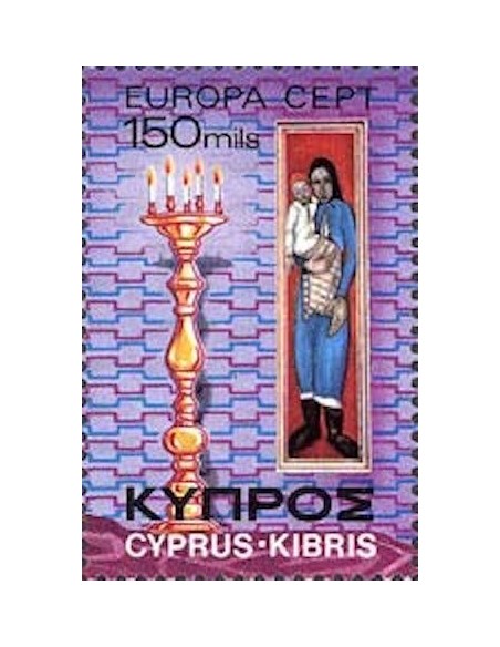 Timbre Poste Europa Chypre N° 0422 N** philatelie foxtimbre