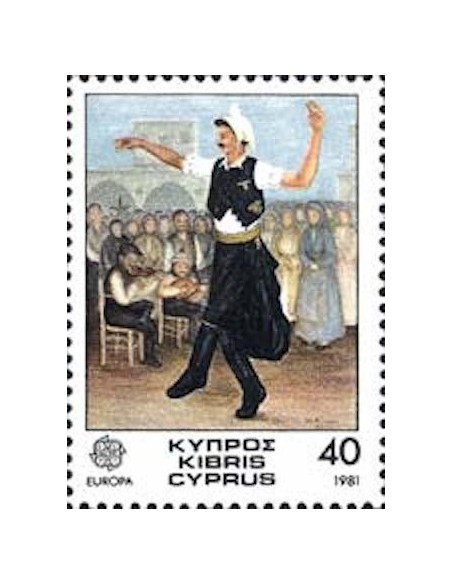 Timbre Poste Europa Chypre N° 0542 N** philatelie foxtimbre