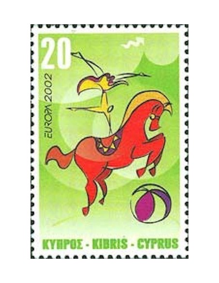 Timbre Poste Europa Chypre N° 0998 N** philatelie foxtimbre