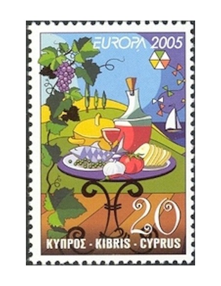 Timbre Poste Europa Chypre N° 1064 N** philatelie foxtimbre