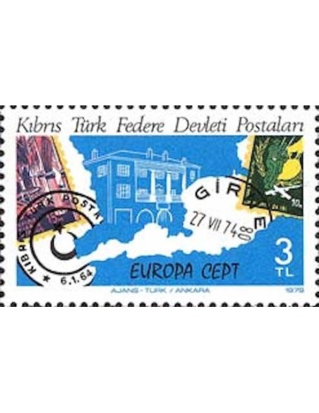 Timbre Poste Europa Chypre turc N° 0062 N** philatelie foxtimbre