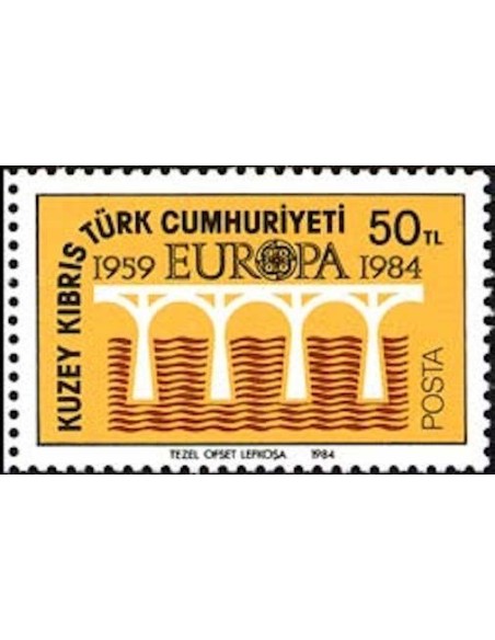 Timbre Poste Europa Chypre turc N° 0127 N** philatelie foxtimbre