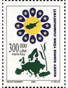Timbre Poste Europa Chypre turc N° Bloc 0018 N** philatelie foxtimbre