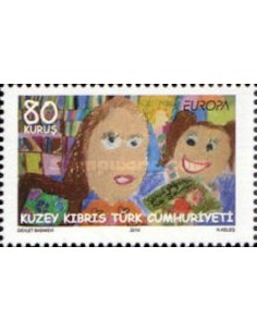 Timbre Poste Europa Chypre turc N° 0662 N** philatelie foxtimbre