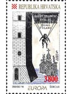 Timbre Poste Europa Croatie N° 0226 N** philatelie foxtimbre