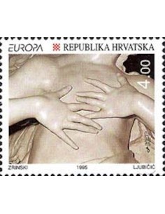 Timbre Poste Europa Croatie N° 0286 N** philatelie foxtimbre