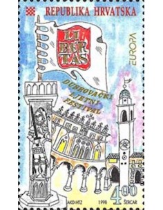 Timbre Poste Europa Croatie N° 0424 N** philatelie foxtimbre