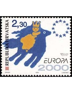 Timbre Poste Europa Croatie N° 0514 N** philatelie foxtimbre