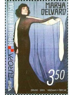 Timbre Poste Europa Croatie N° 0612 N** philatelie foxtimbre