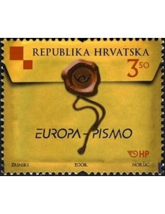 Timbre Poste Europa Croatie N° 0808 N** philatelie foxtimbre