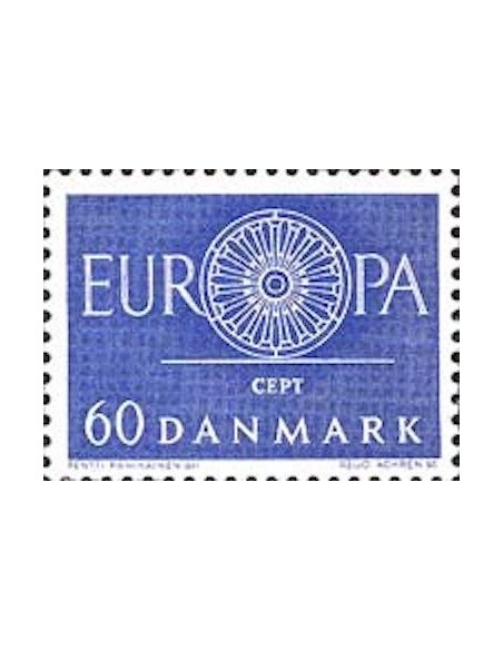 Timbre Poste Europa Danemark N° 0394 N** philatelie foxtimbre