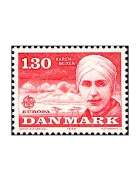 Timbre Poste Europa Danemark N° 0700 N** philatelie foxtimbre