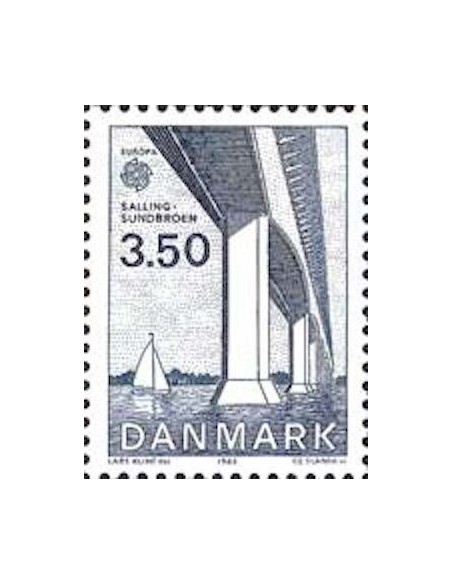 Timbre Poste Europa Danemark N° 0785 N** philatelie foxtimbre