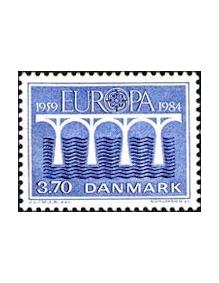 Timbre Poste Europa Danemark N° 0810 N** philatelie foxtimbre