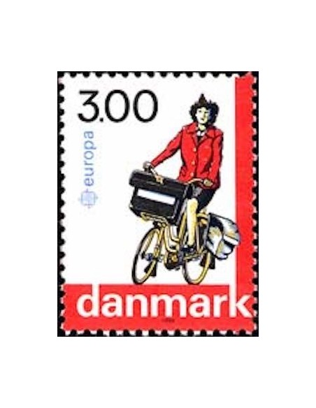 Timbre Poste Europa Danemark N° 0924 N** philatelie foxtimbre