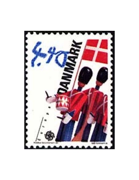 Timbre Poste Europa Danemark N° 0954 N** philatelie foxtimbre