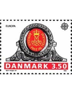 Timbre Poste Europa Danemark N° 0978 N** philatelie foxtimbre