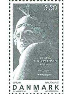 Timbre Poste Europa Danemark N° 1345 N** philatelie foxtimbre