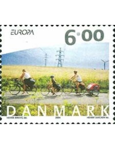 Timbre Poste Europa Danemark N° 1378 N** philatelie foxtimbre