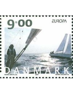 Timbre Poste Europa Danemark N° 1379 N** philatelie foxtimbre