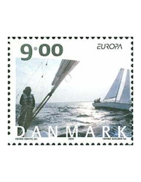 Timbre Poste Europa Danemark N° 1379 N** philatelie foxtimbre