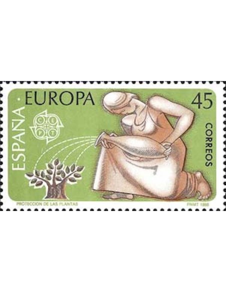 Timbre Poste Europa Espagne N° 2462 N** philatelie foxtimbre