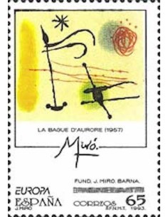 Timbre Poste Europa Espagne N° 2844 N** philatelie foxtimbre