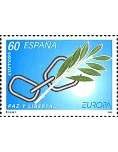 Timbre Poste Europa Espagne N° 2949 N** philatelie foxtimbre