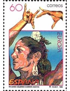 Timbre Poste Europa Espagne N° 3001 N** philatelie foxtimbre