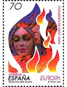 Timbre Poste Europa Espagne N° 3117 N** philatelie foxtimbre
