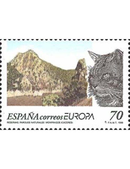 Timbre Poste Europa Espagne N° 3196 N** philatelie foxtimbre