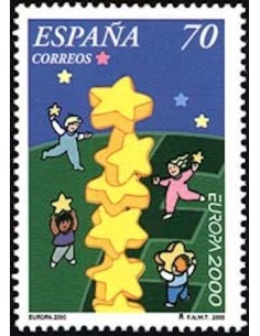Timbre Poste Europa Espagne N° 3274 N** philatelie foxtimbre