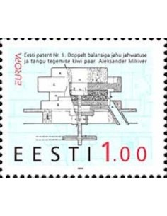 Timbre Poste Europa Estonie N° 0245 N** philatelie foxtimbre