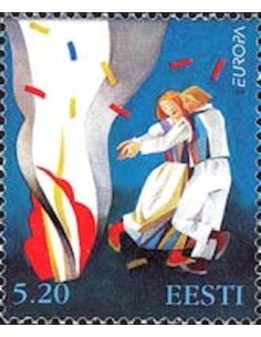 Timbre Poste Europa Estonie N° 0315 N** philatelie foxtimbre