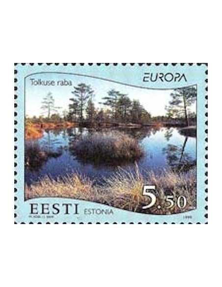 Timbre Poste Europa Estonie N° 0334 N** philatelie foxtimbre