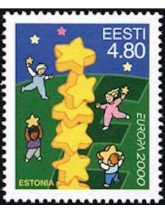 Timbre Poste Europa Estonie N° 0358 N** philatelie foxtimbre