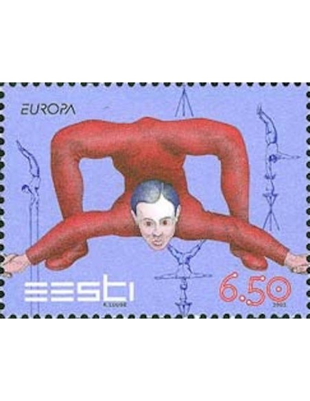 Timbre Poste Europa Estonie N° 0422 N** philatelie foxtimbre