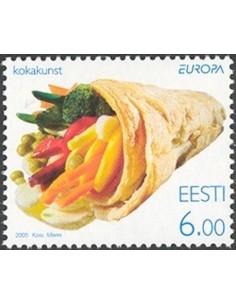 Timbre Poste Europa Estonie N° 0489 N** philatelie foxtimbre