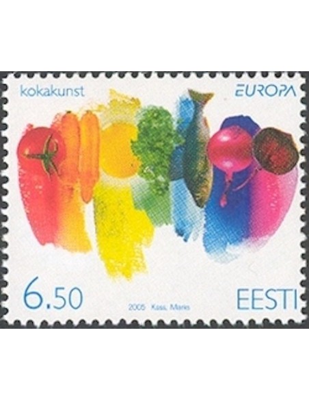 Timbre Poste Europa Estonie N° 0490 N** philatelie foxtimbre