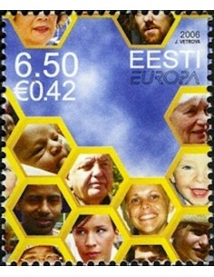 Timbre Poste Europa Estonie N° 0520 N** philatelie foxtimbre